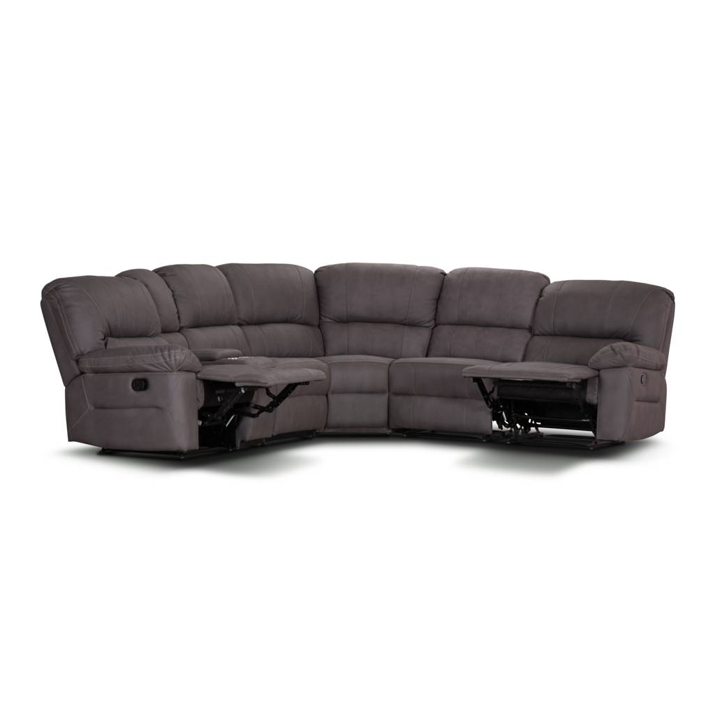 Jersey Modular Recliner Corner Fabric Sofa