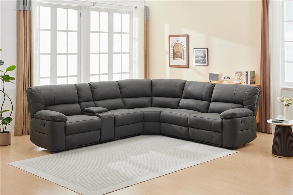 Wellington Corner Modular with 3 Recliners