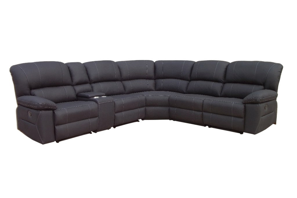 Jersey Modular Recliner Corner Fabric Sofa