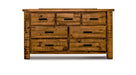 Outback 7 Drawer Dresser - Oak