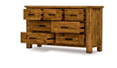Outback 7 Drawer Dresser - Oak