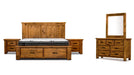 Outback 5 Piece King Bedroom Suite with Dresser & Mirror