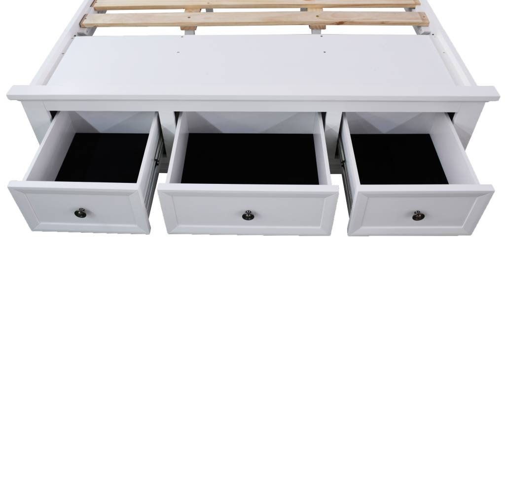 Sansa 3-Drawer Bed - King