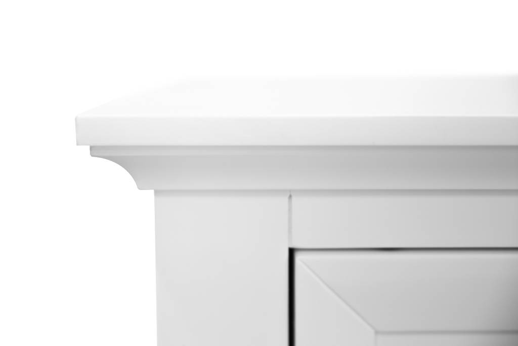 Somerset Bedside Table - White