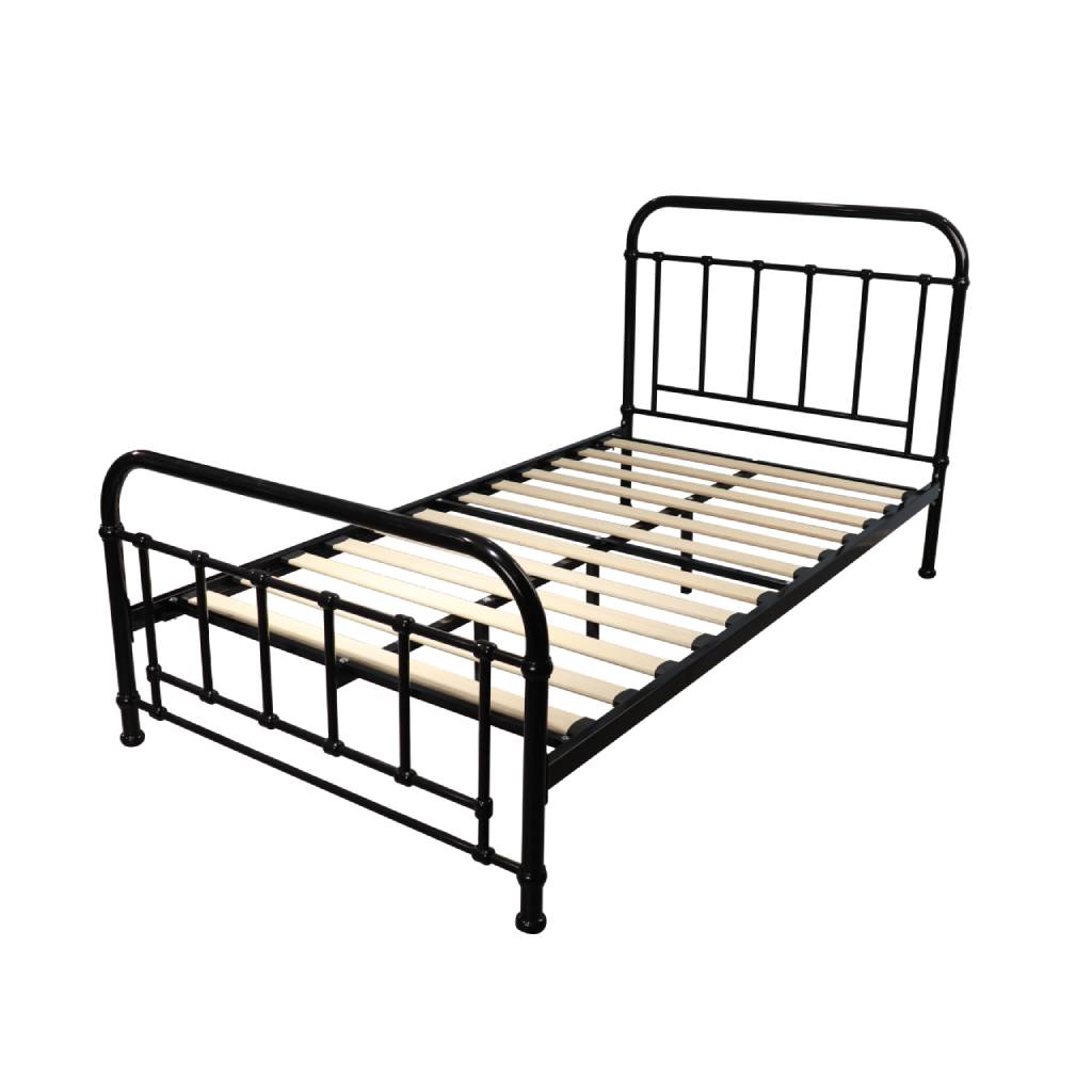 Kestrel Curved Metal Bed Frame - King Single