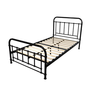 Kestrel Curved Metal Bed Frame - King Single