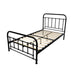 Kestrel Curved Metal Bed Frame - King Single