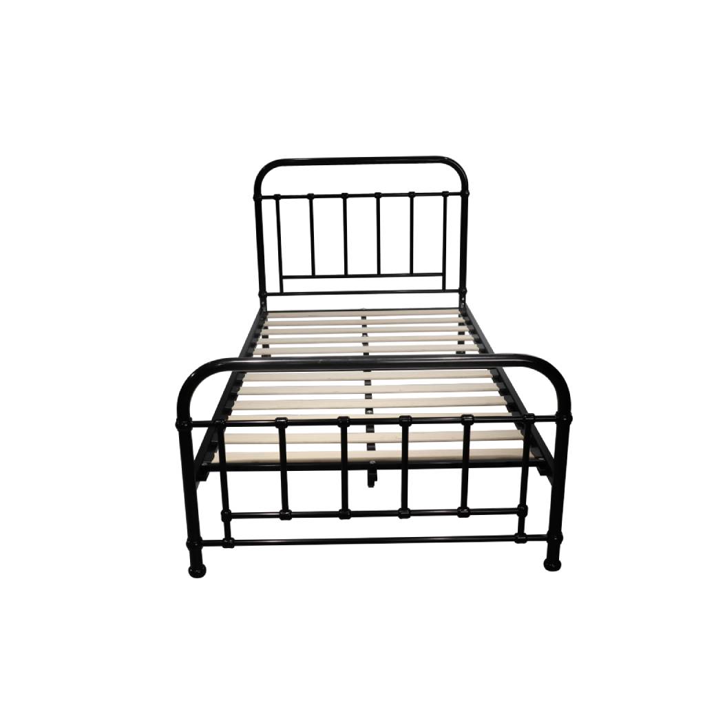 Kestrel Curved Metal Bed Frame - King Single