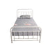 Kestrel Curved Metal Bed Frame - King Single