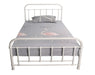Kestrel Curved Metal Bed Frame - Single