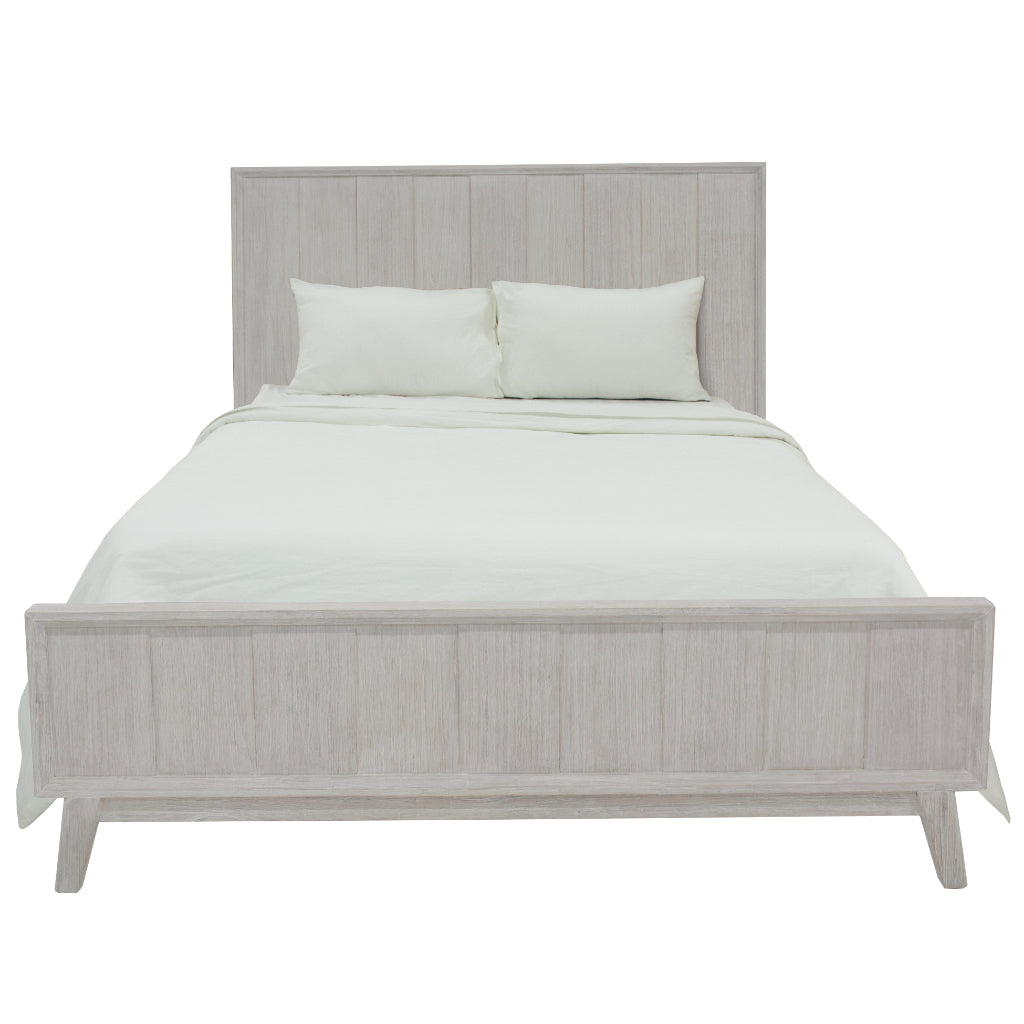 Alena Queen Bed - White Wash