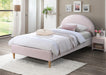 Facatala Fabric Bed - King Single - Pink