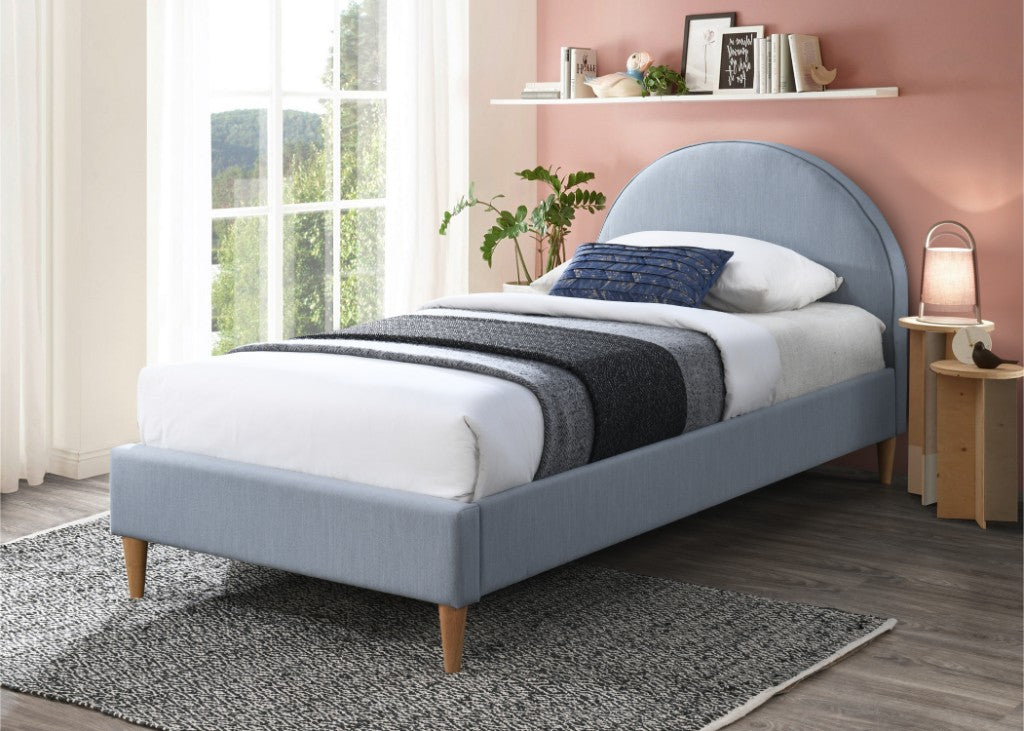 Pippa Arched Upholstered Single Bed