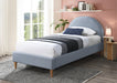 Pippa Arched Upholstered Single Bed