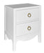 Kensal 2 Drawer Bedside Table - White