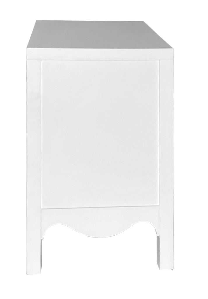 Kensal 2 Drawer Bedside Table - White