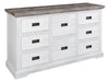 Fenric 8 Drawer Dresser - Multi Colour