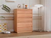 Kioto 5 Drawer Tallboy - Natural