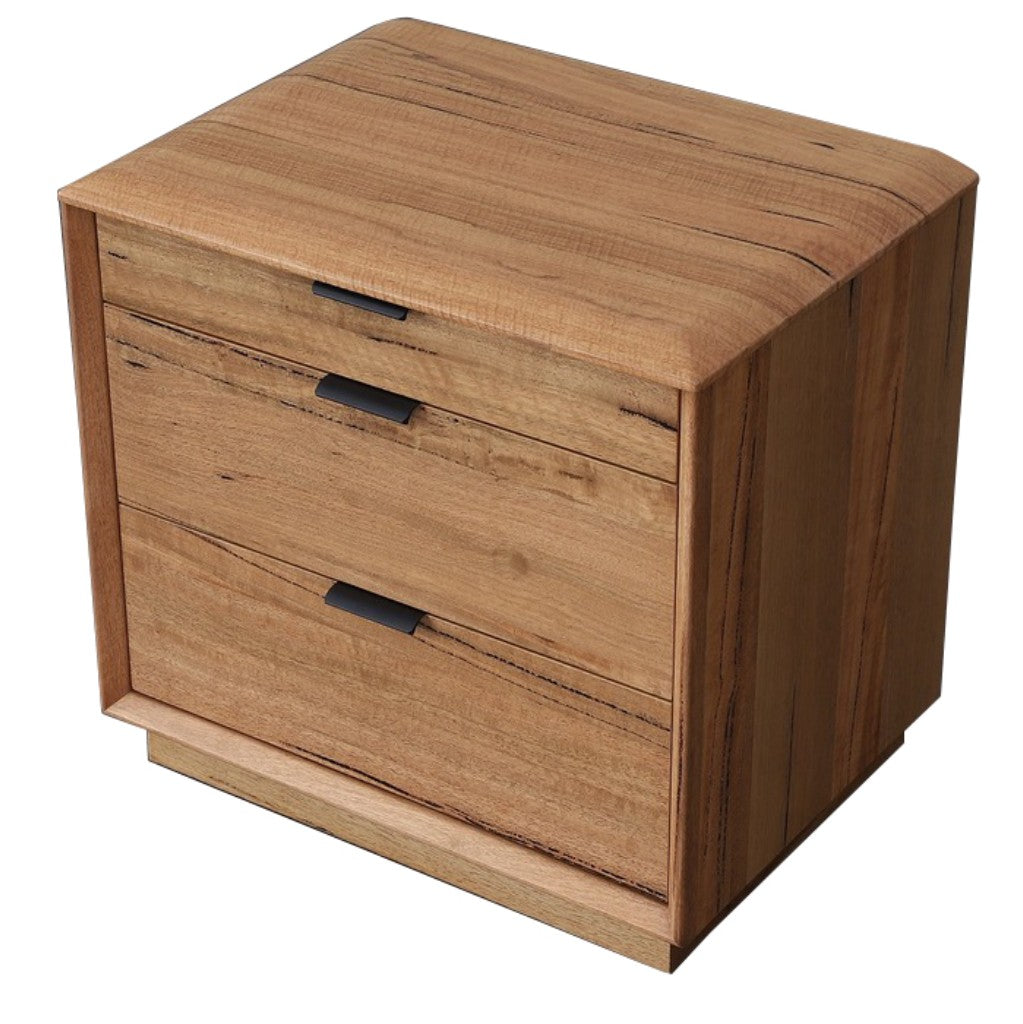 Galway Marri 3 Drawer Bedside - Natural