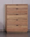 Galway Marri 5 Drawer Tallboy - Natural