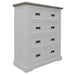 Seaview 5 Drawer Tallboy - Multi Colour