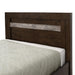 Timberline Queen Bed with Drawers - Charcoal Grey
