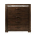 Timberline 5 Drawer Tallboy - Charcoal Grey