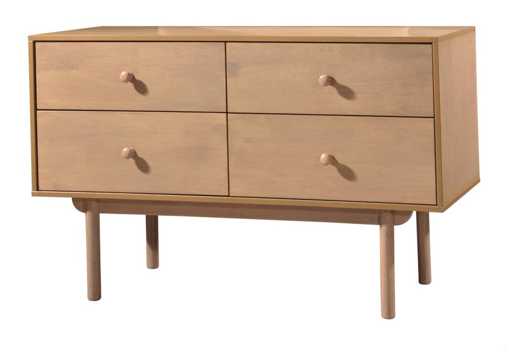 Cebu 4 Drawer Dresser - Light Bamboo