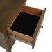 Solenne 2 Drawer Bedside Table - Smoke