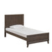 Siesta King Single Bed - Cafe Grey
