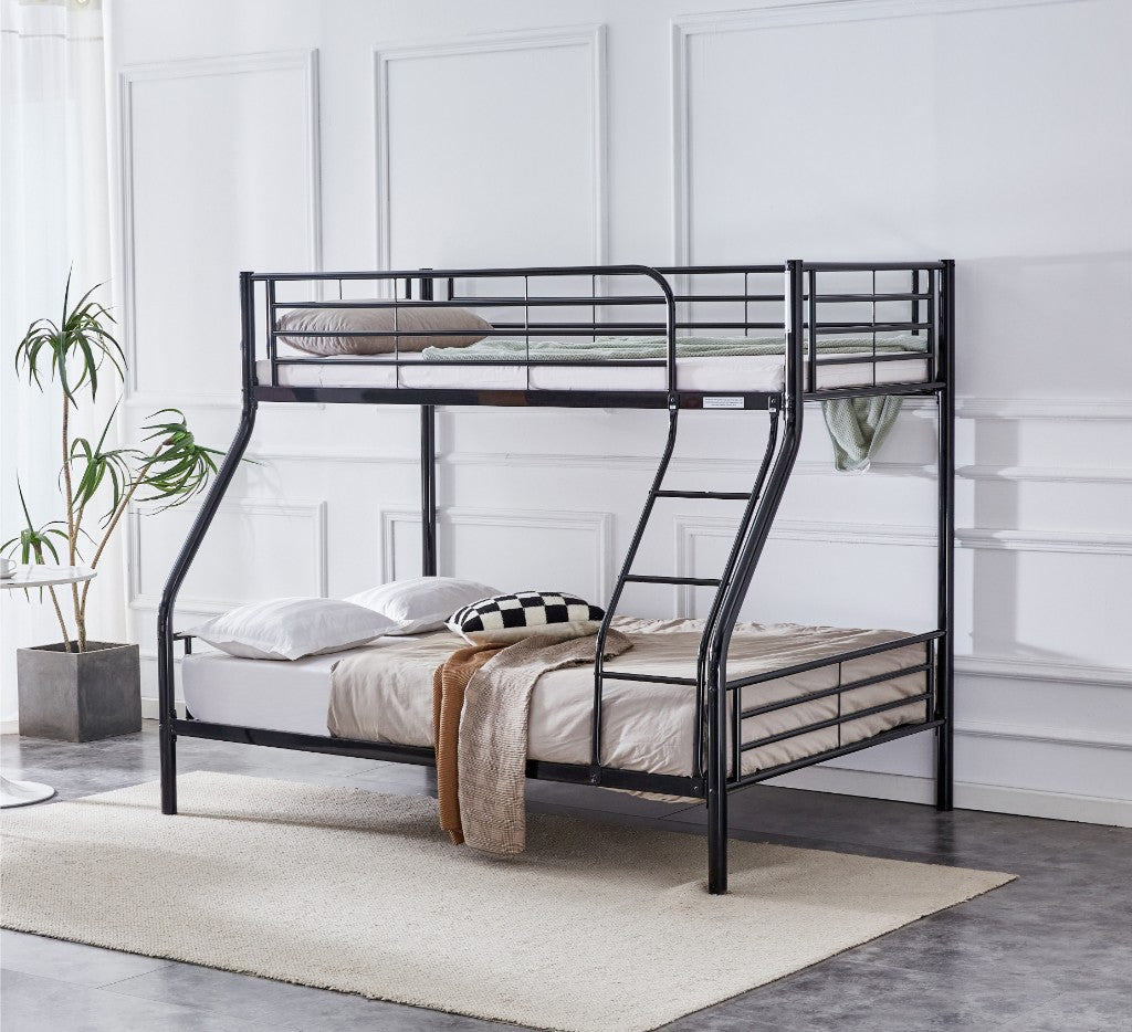 Tandem Single Over Double Bunk Bed