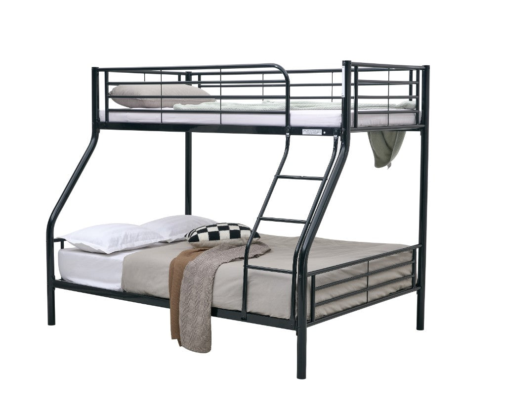Tandem Single Over Double Bunk Bed