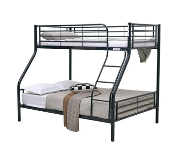 Tandem Single Over Double Bunk Bed