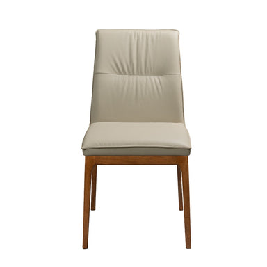 Mallee Leather Dining Chair - Light Mocha