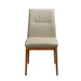 Mallee Leather Dining Chair - Light Mocha