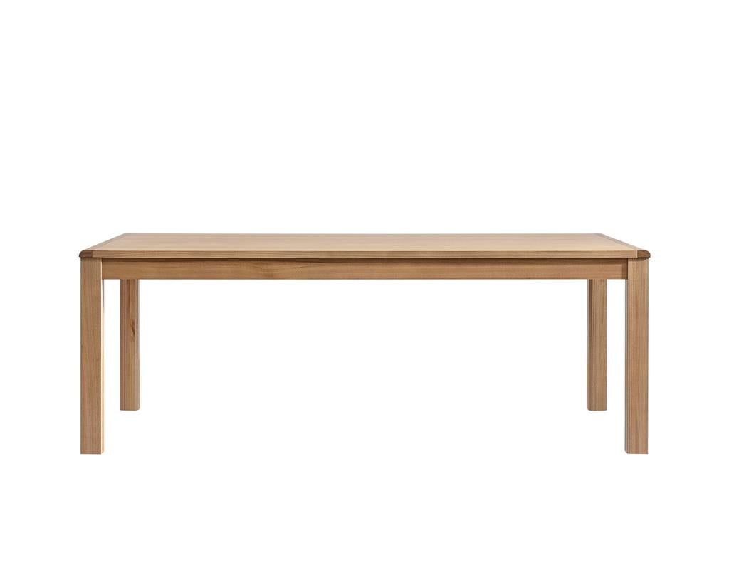 Belmont Fluted Dining Table 210cm - Light Smoke
