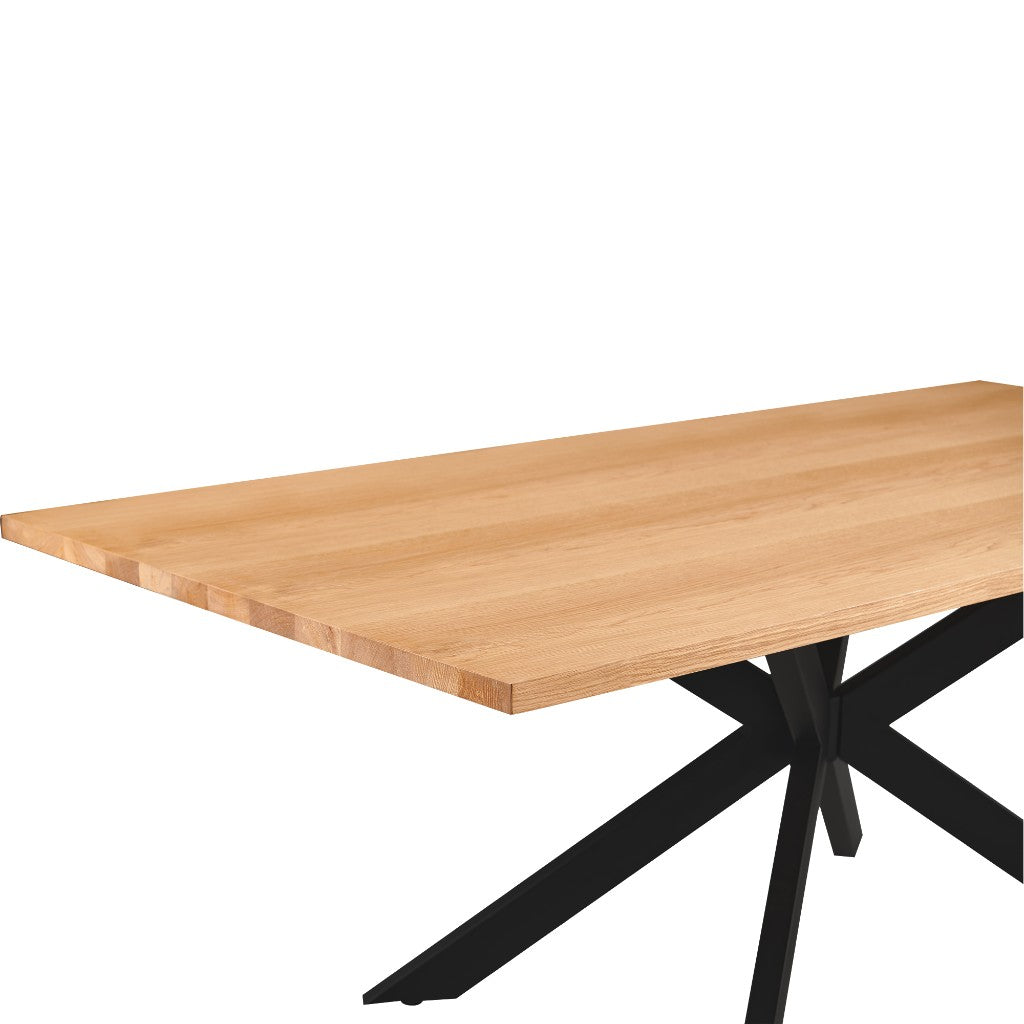 Barlow Oak Dining Table - Natural