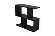 Seville Mango Wood Low Bookshelf - Black