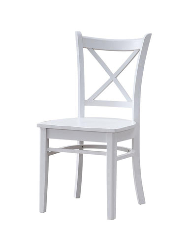 Nantucket Cross Back Dining Chair - White