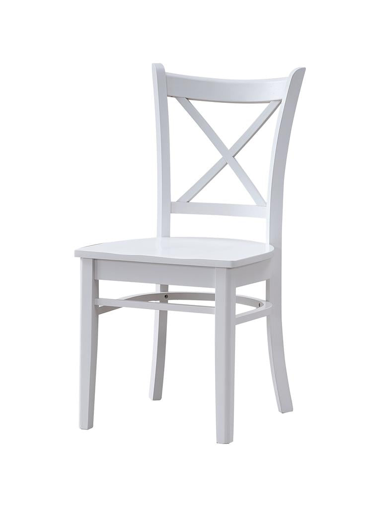 Nantucket Cross Back Dining Chair - White