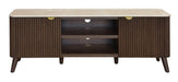 Tavana Sintered Stone Entertainment Unit - Walnut
