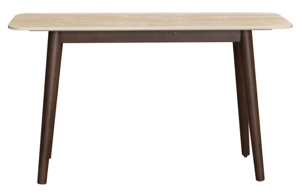 Tavana Sintered Stone Console Table - Walnut