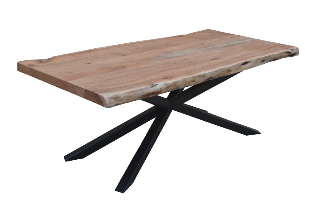 Caelan Live Edge Acacia Coffee Table - Natural