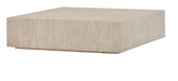 Fallon Travertine Look Coffee Table 120cm