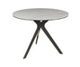 Pivot Round Ceramic Glass Side Table 60cm
