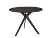 Pivot Round Ceramic Glass Side Table 60cm
