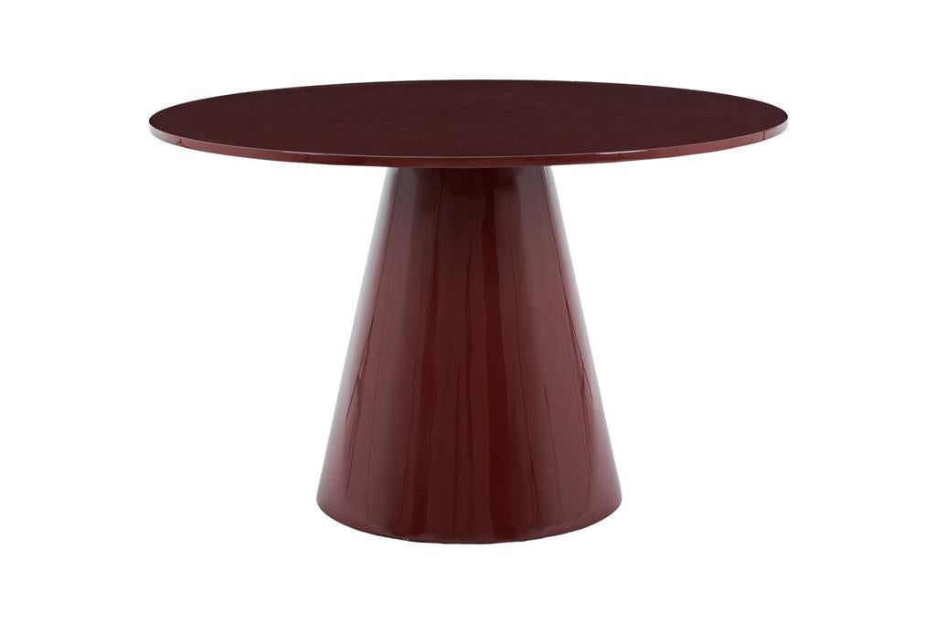 Cerise Round Pedestal Dining Table 120cm - Cherry