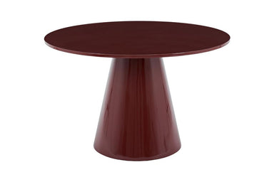 Cerise Round Pedestal Dining Table 120cm - Cherry
