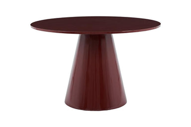 Cerise Round Pedestal Dining Table 120cm - Cherry