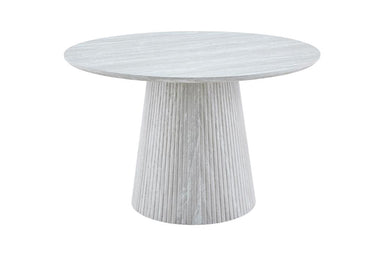 Halcyon Round Travertine Look Dining Table 120cm